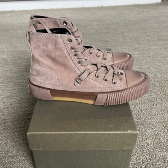 All Saints Shoes - All Saints Women's Elena Bracket High Top Sneakers in Perfect Condition